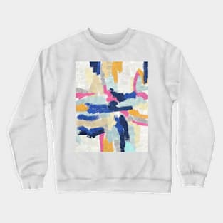 Brushwork exploration artwork Crewneck Sweatshirt